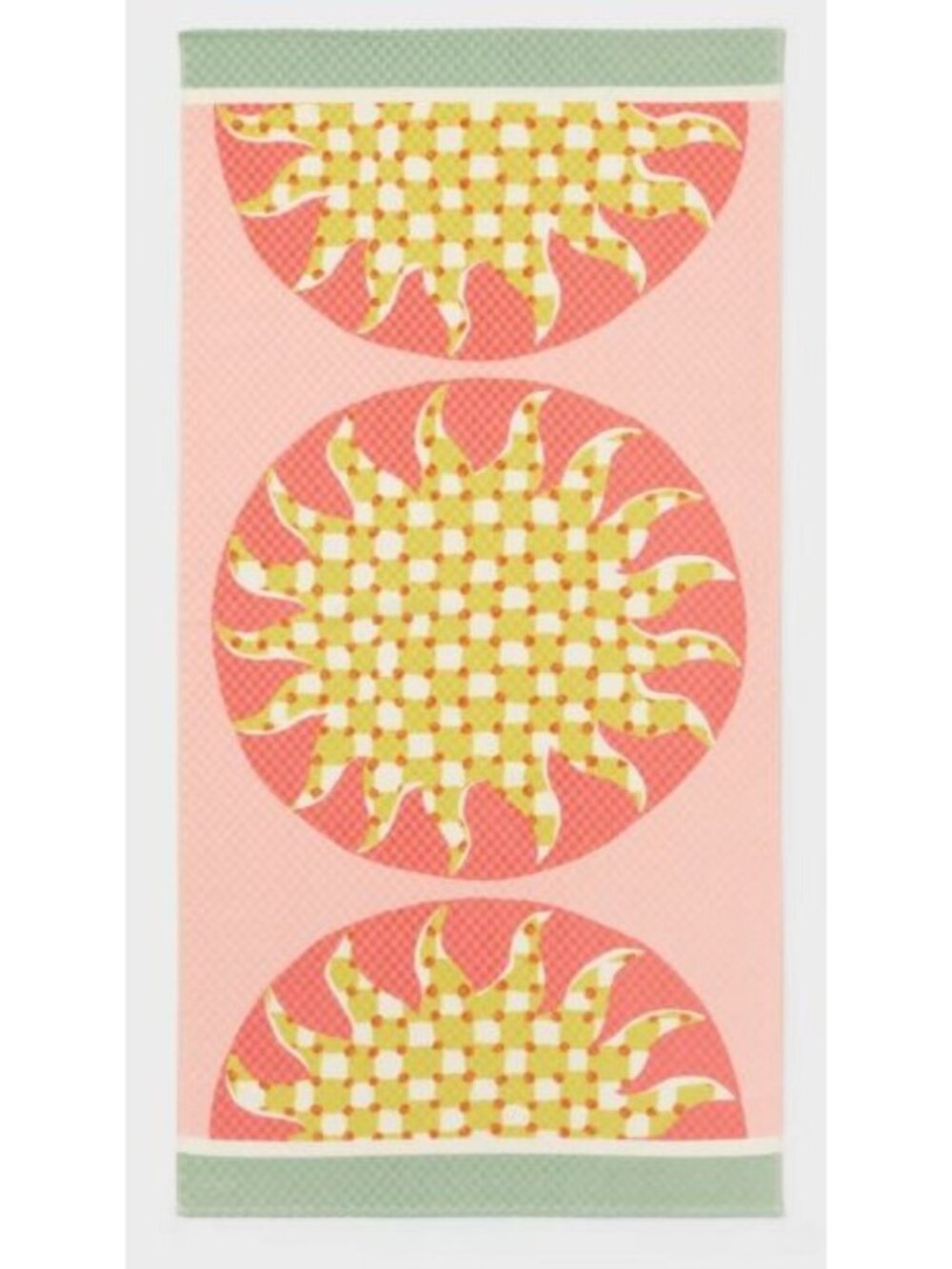 2 Pack Beach Towel 6 Foot Sun Print Room Essentials New